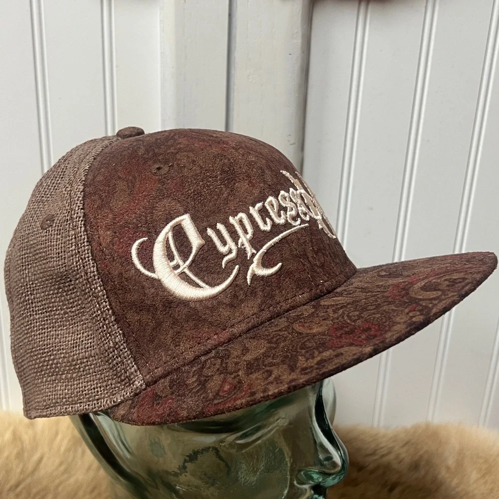 Y2K Cypress Hill Paisley Hemp Hat Vintage L